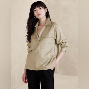 Banana Republic NWT❗️Double Pocket Popover Shirt